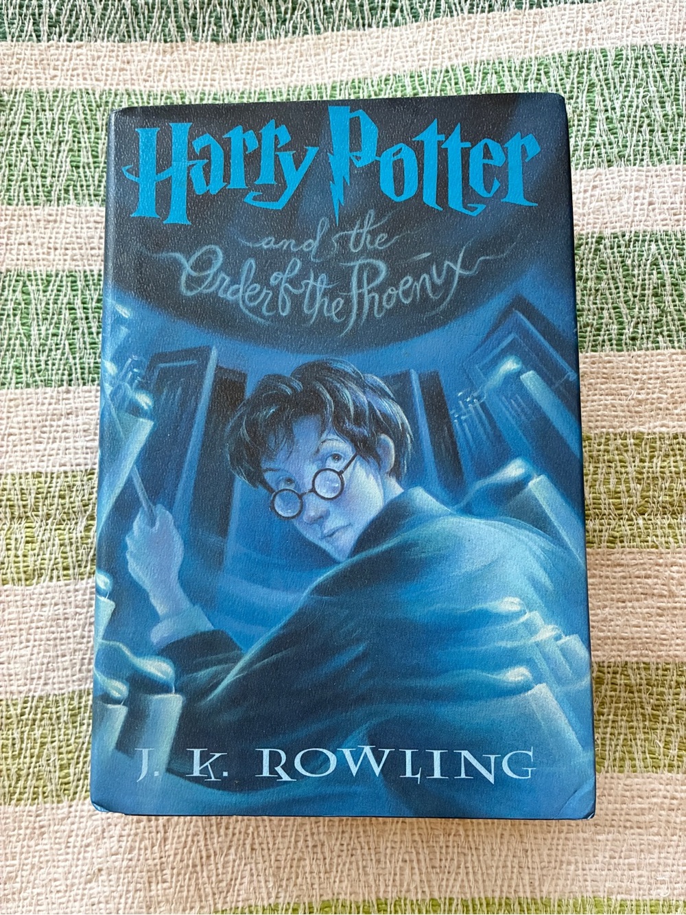 Harry Potter and the Order of the Phoenix Hardcover - Blue Edition